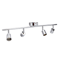 Miniatyrbilde 5 av 8: Lampeholder 4 hoder justerbar fleksibel roterende GU10 lys KLB