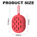 Pikkukuva 2 / 8: Silikoni meikkisieniteline matkustamiseen, Silicone Beauty Blender Red KLB