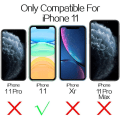 Miniatyrbild 1 av 7: Genomskinligt silikonskal designat för iPhone 11 - Tunnt genomskinligt mjukt TPU