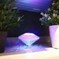 Miniatyrbillede 7 af 8: LED-damlys, badelys, farverig pool flydende lampe, festdiskotek KLB