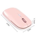 Pikkukuva 8 / 8: 2.4G hiljainen hiiri USB-vastaanottimella, sopii
