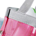 Miniatyrbilde 4 av 5: 7 lommers dusj caddy tote, mesh, rosa KLB