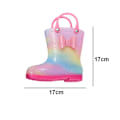 Miniatyrbillede 2 af 5: Toddler Regnstøvler Unisex Piger Drenge Indre Længde 17cm KLB