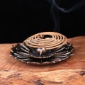 Miniatyrbilde 5 av 6: Kreativ lotus røkelse wire, røkelse brenner plate, bærbar røkelse brenner