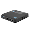 Miniatyrbillede 5 af 8: H6 4+32G Set Top TV Box VP9 Profil-2 H.265 Videodekodning KLB