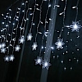 Pikkukuva 3 / 5: Lumihiutaleverhovalot, 3,5 m, 96 LED-valosarja, 8 valaistustilaa