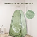 Miniatyrbilde 5 av 8: Pop Up Privattelt, Omkledningsttelt, Bærbar Regnbeskyttelse med Vindu, Camping & Strand