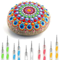 Miniatyrbild 2 av 7: Mandala prickverktygssatser, 25-delad mandala prickverktygssats,