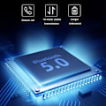 Miniatyrbillede 8 af 8: Bluetooth-hovedtelefoner, trådløse øretelefoner Bluetooth sort