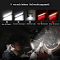 Miniatyrbilde 3 av 6: LED arbeidslys, oppladbar lommelykt, verkstedlampe COB