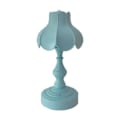 Miniatyrbild 1 av 5: Retro bordslampa med lotusbladsdesign, perfekt för flickors sovrum KLB