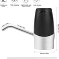 Vattenpump för flaskor, lämplig för universal 2-5 gallons