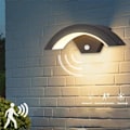 Pikkukuva 3 / 5: Antrasiitinharmaa 12W, ympäristöystävällinen LED-ulkoseinävalaisin, vedenpitävä, puutarhavalaisin, luova