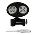 Miniatyrbillede 4 af 8: LED grilllampe, 360 graders drejelig grill lys, skrue montering KLB