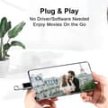 Miniatyrbild 6 av 6: USB-C till USB-adapter, Type-C Thunderbolt OTG-konverterare, USB-C Type C