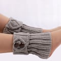Pikkukuva 5 / 5: Pairs Warm Winter Knitted Boot Cuff Socks Short Leg Combo 3 KLB