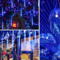 Miniatyrbilde 3 av 4: Meteorregn lyslenke LED Meteorregn Vanntett KLB
