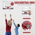 Miniatyrbilde 6 av 8: Minibasketballkurv for barn, basketballkurv for døren