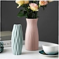 Miniatyrbillede 5 af 8: Nordisk Imitation Blomsterpot Origami Plast Vase Flaske Stue Kerne