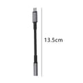 Pikkukuva 2 / 5: USB Type-C - 3,5 mm:n kuulokeliitäntäsovitin, 2 kpl, USB, harmaa
