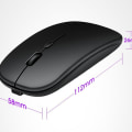 Miniatyrbillede 5 af 6: Bluetooth-mus til bærbar computer, genopladelig trådløs mus