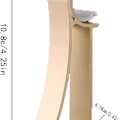 Miniatyrbilde 3 av 4: Gardinstangbraketter i aluminiumlegering med enkelt hull, gardinstangbraketter for takmontering