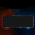 Miniatyrbillede 5 af 5: RGB Gaming Musemåtte LED Blød Ekstra Stor Udvidet Mus (800x300mm)