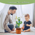 Miniatyrbilde 2 av 5: Crazy Cactus - Danser, synger og imiterer - LED 1-pakning KLB