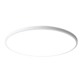 Pikkukuva 1 / 5: 80W himmennettävä LED-kattovalaisin, pyöreä paneelikattovalaisin, säädettävä kirkkauslämpötila 2700K-6500K, Ø48cm, valkoinen kolminkertaisesti suojattu reuna KLB