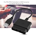 Miniatyrbild 7 av 8: Kontrolladapter Playstation 2 till USB för Playstation 3 och
