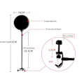 Pikkukuva 2 / 5: Aokeo Professional Microphone Pop Filter Mask Shield for Blue Yeti, Snowball, KLB