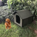 Miniatyrbild 3 av 5: Vattentät husdjur utomhus katt hund kennel katthus villa tält KLB