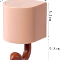 Miniatyrbild 3 av 5: 3-pack ekorrhållare, barns självhäftande krokar, handdukskrokar, självhäftande krokar, djurväggkrokar