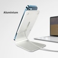 Miniatyrbillede 2 af 8: Stativ til MagSafe-oplader, FULAIM aluminium MagSafe-holder, kompatibel