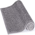 Miniatyrbillede 1 af 5: Antislip bademåtte 50x80cm mikrofiber chenille tæppe til badeværelse
