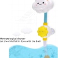 Miniatyrbillede 5 af 8: Yisily Badekar Legetøj Badekar Spray Vand Bruser Legetøj Baby Badekar KLB