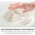 Miniatyrbilde 3 av 4: Badematte 48 x 78 cm Superabsorberende Memory Foam Baderomsmatte Maskinvaskbar Badematte for Kjøkken Baderom Inngangsparti KLB