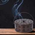 Miniatyrbillede 3 af 4: Spiralholder Retro Bærbar Røgelsebrænder (Bronze)