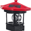 Miniatyrbillede 3 af 7: 2 stk. LED solcelledrevne fyrtårn solcellelamper brandtårn guide udendørs KLB