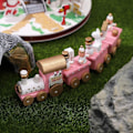 Miniatyrbillede 7 af 8: Jul træbane Vinter Wonderland Tog Mini KLB