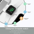 Pikkukuva 8 / 8: Apple Watch -laturi, iwatch Series 6/5/4/3/2/1/SE, valkoisella ripustuslukolla
