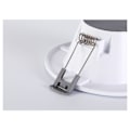 Miniatyrbillede 4 af 5: 5 LED-badeværelsesspotlights, ultraflade 25mm, Ø90mm, hvide, indbyggede loftslamper, 5-7W LED-panel,
