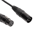 Pikkukuva 4 / 8: 2 kpl XLR3 - RJ45 -kaapelia, 3-napainen pistoke ja liitäntä XLR-naaras KLB