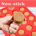 Miniatyrbilde 2 av 8: Silikon muffinsform cupcake kake 24 rom non-stick & BPA-fri