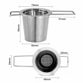 Miniatyrbillede 5 af 7: Tesil, te-filter i 304 rustfrit stål
