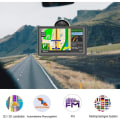 Miniatyrbilde 4 av 4: GPS-navigasjon for bil - navigasjon for bil, lastebil, navigasjonssystem 5 tommer med POI
