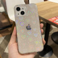 Miniatyrbillede 4 af 8: iPhone 13 telefonetui, iPhone 13 telefonetui, hjerteformet slankt