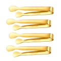 Miniatyrbilde 1 av 5: Miniserveringsklyper, sukkerbitklyper, forrettstangklyper, sett med 4, stil 2