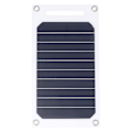 Miniatyrbillede 8 af 8: 10W 5V solcellepaneloplader med spænder Semi Flexible KLB