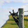 Miniatyrbillede 2 af 5: Metal hegn havedekoration udendørs dekoration hjem have